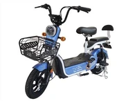 Vélo électrique avec pneu sans chambre à alarme